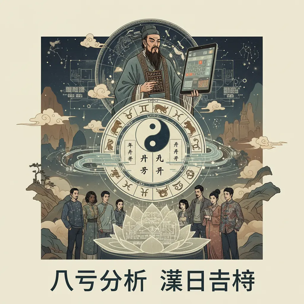 擇日吉時 - 八字分析