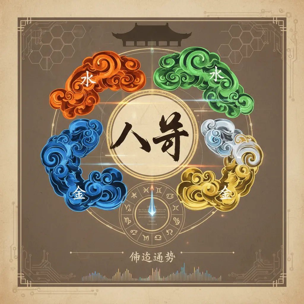 八字五行 - 八字命造