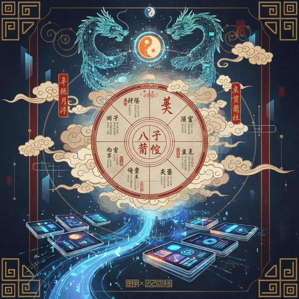 八字宮位 - 四柱八字