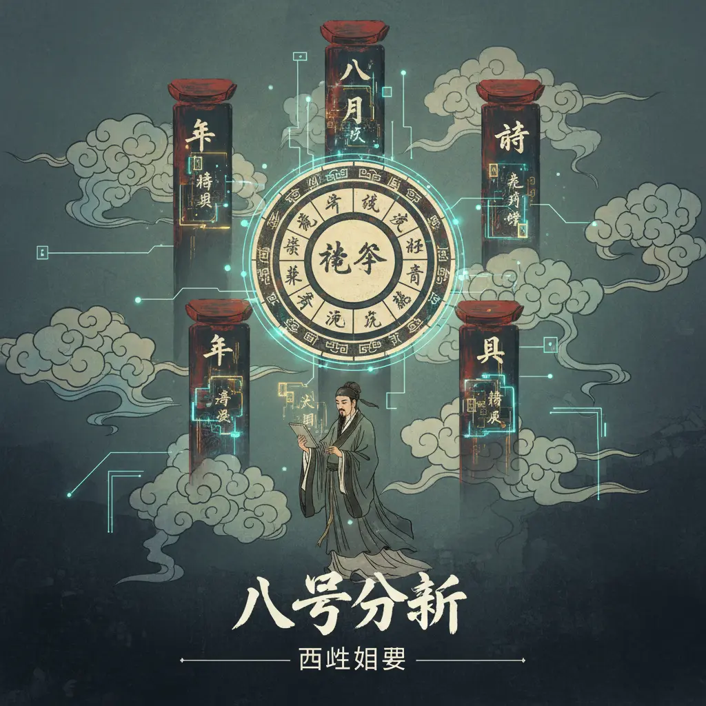 四柱概要 - 八字分析