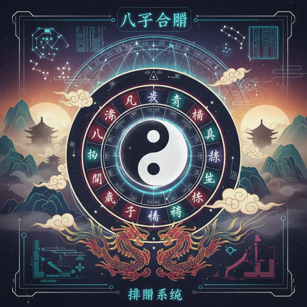 排盤 - 八字合盤