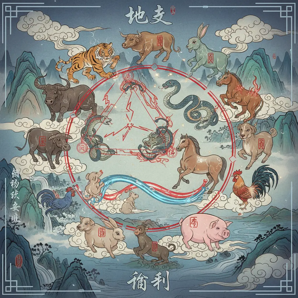 地支 - 地支相刑