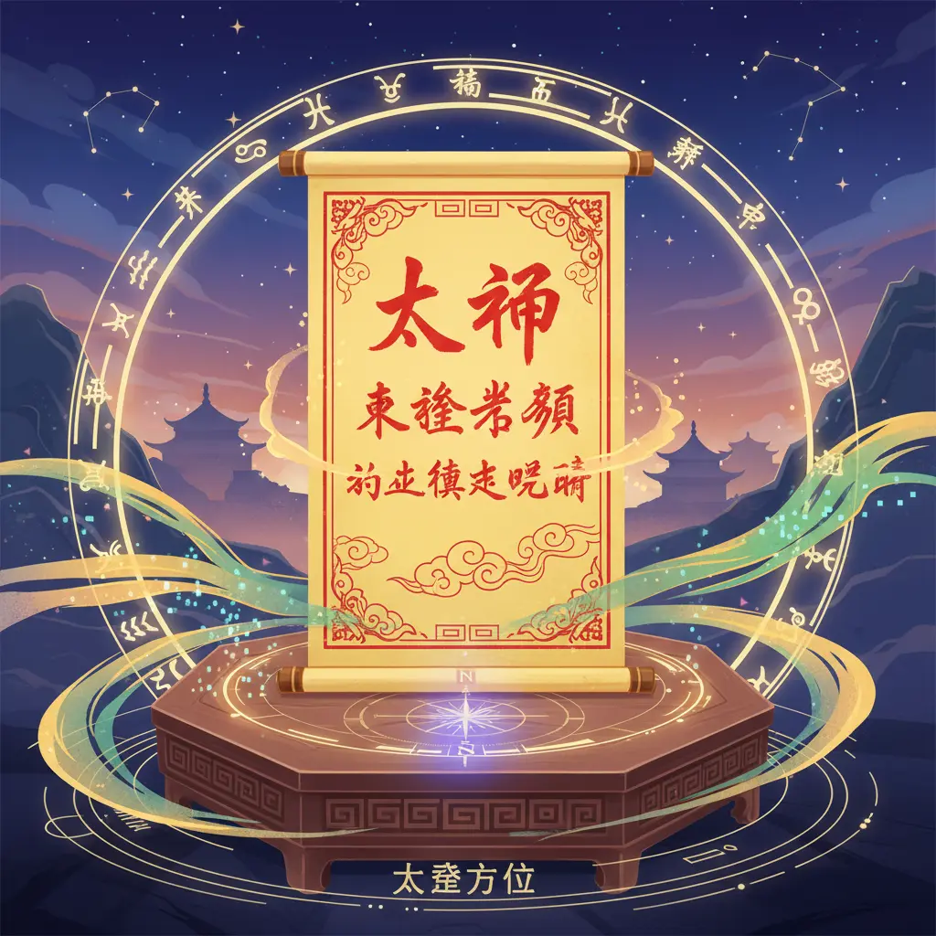 太歲方位 - 太歲符