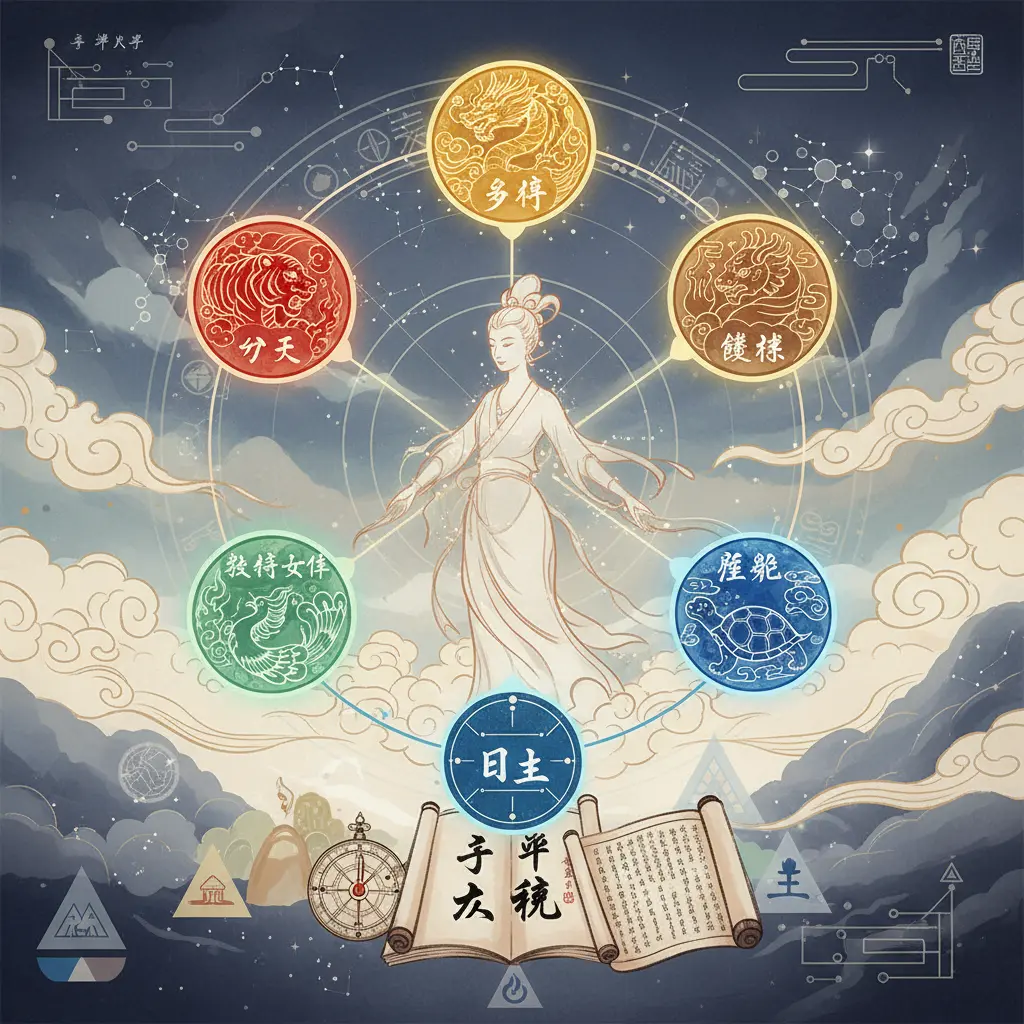 子平八字 - 六親