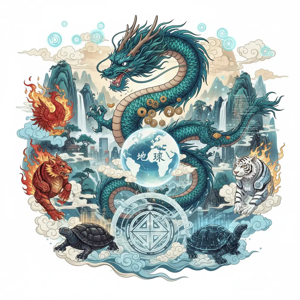 風水文化 - 蒼龍