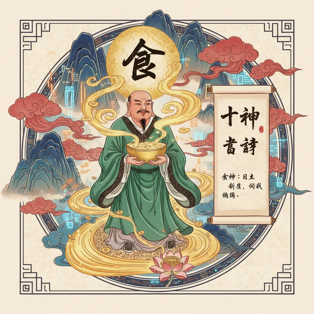 十神定義 - 食神