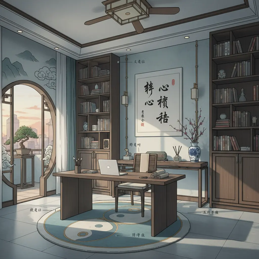 風水規劃 - 書房