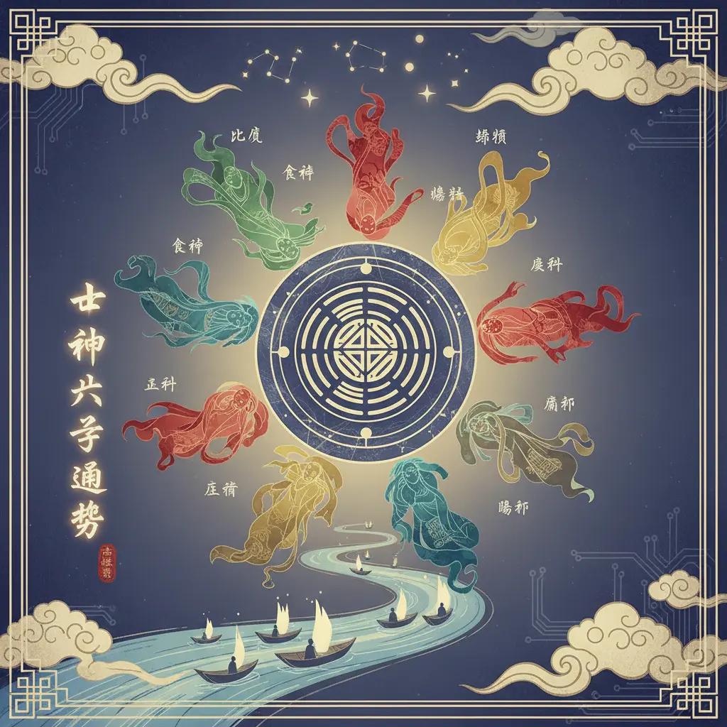 八字運勢 - 十神