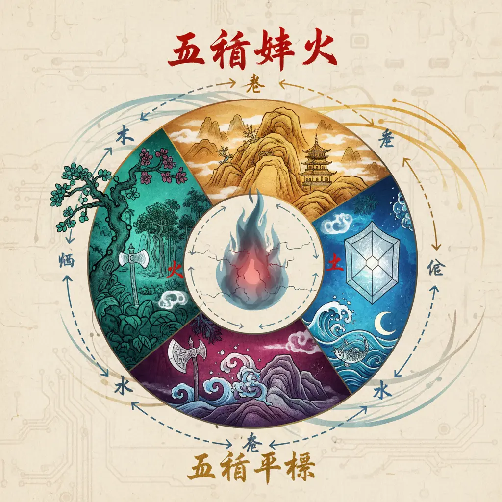 五行平衡 - 五行缺火