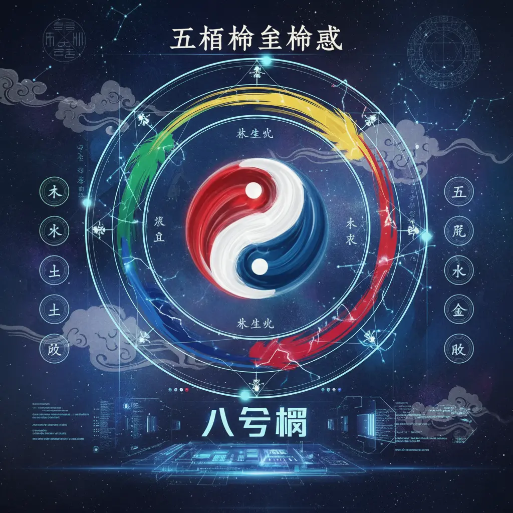 八字網 - 五行相生相剋