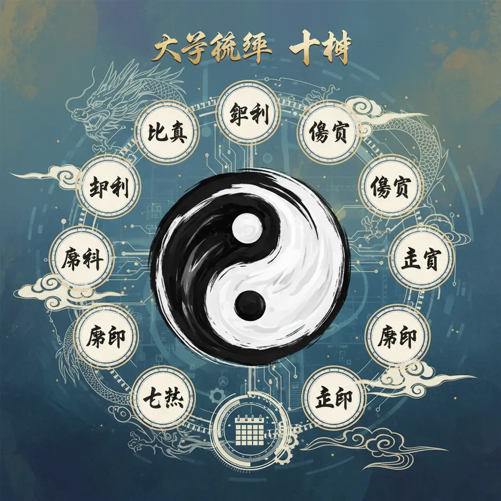 八字流年 - 十神
