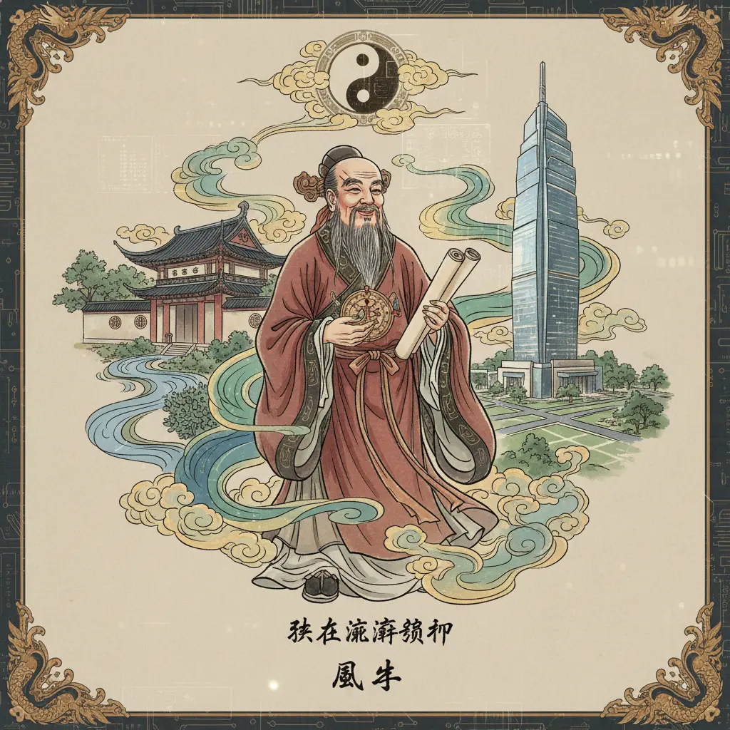 朱在淵師傅 - 風水