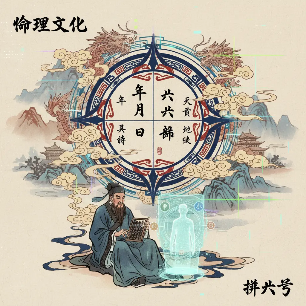 排 八字 - 命理文化