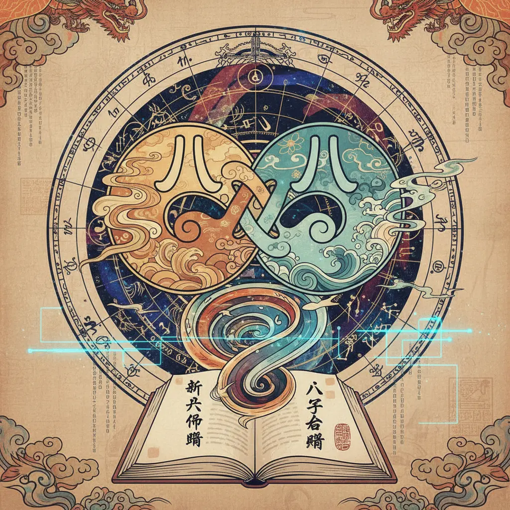 算八字命盤 - 八字合盤