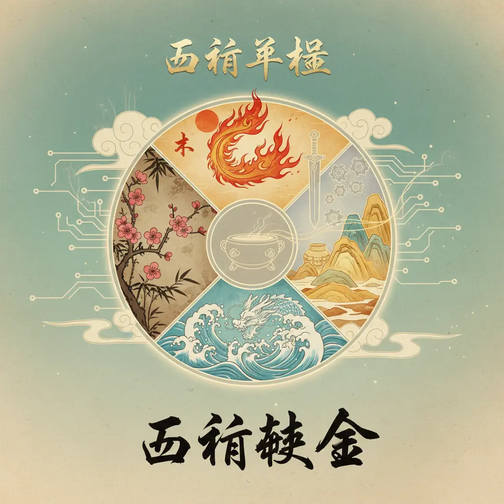 五行平衡 - 五行缺金