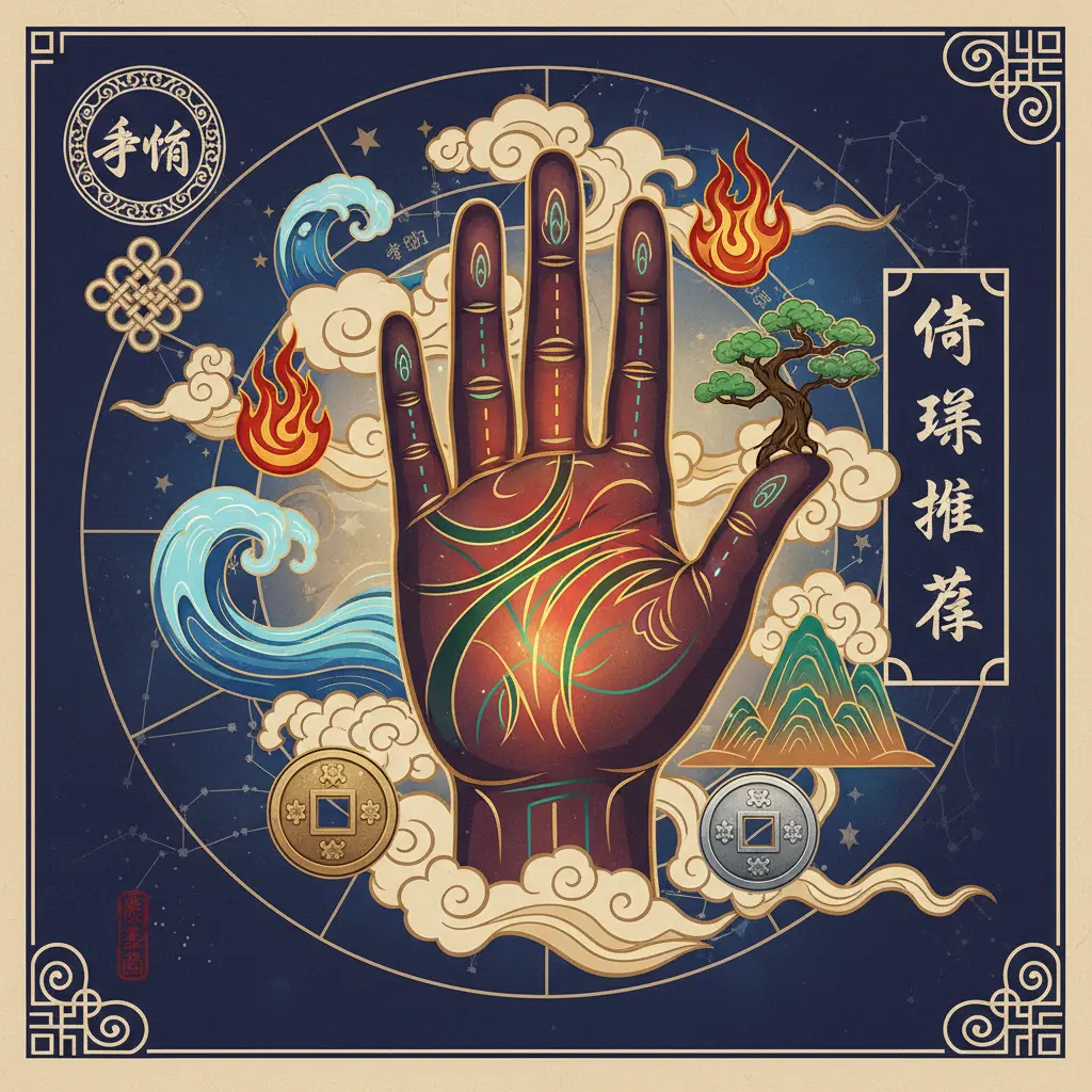 命理師推薦 - 手相學