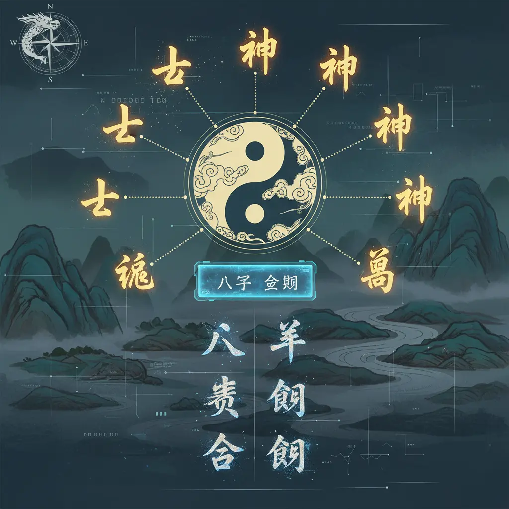 八字 查詢 - 十神