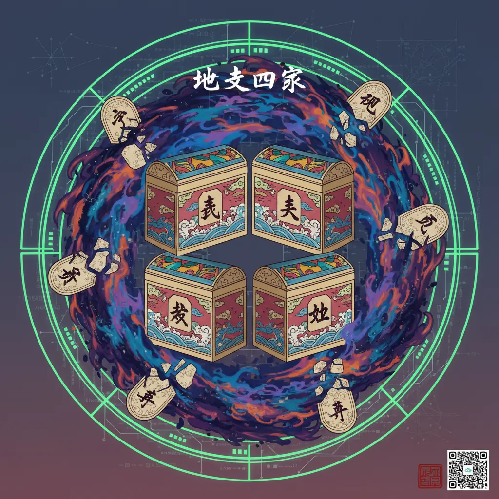 地支六破 - 地支四庫