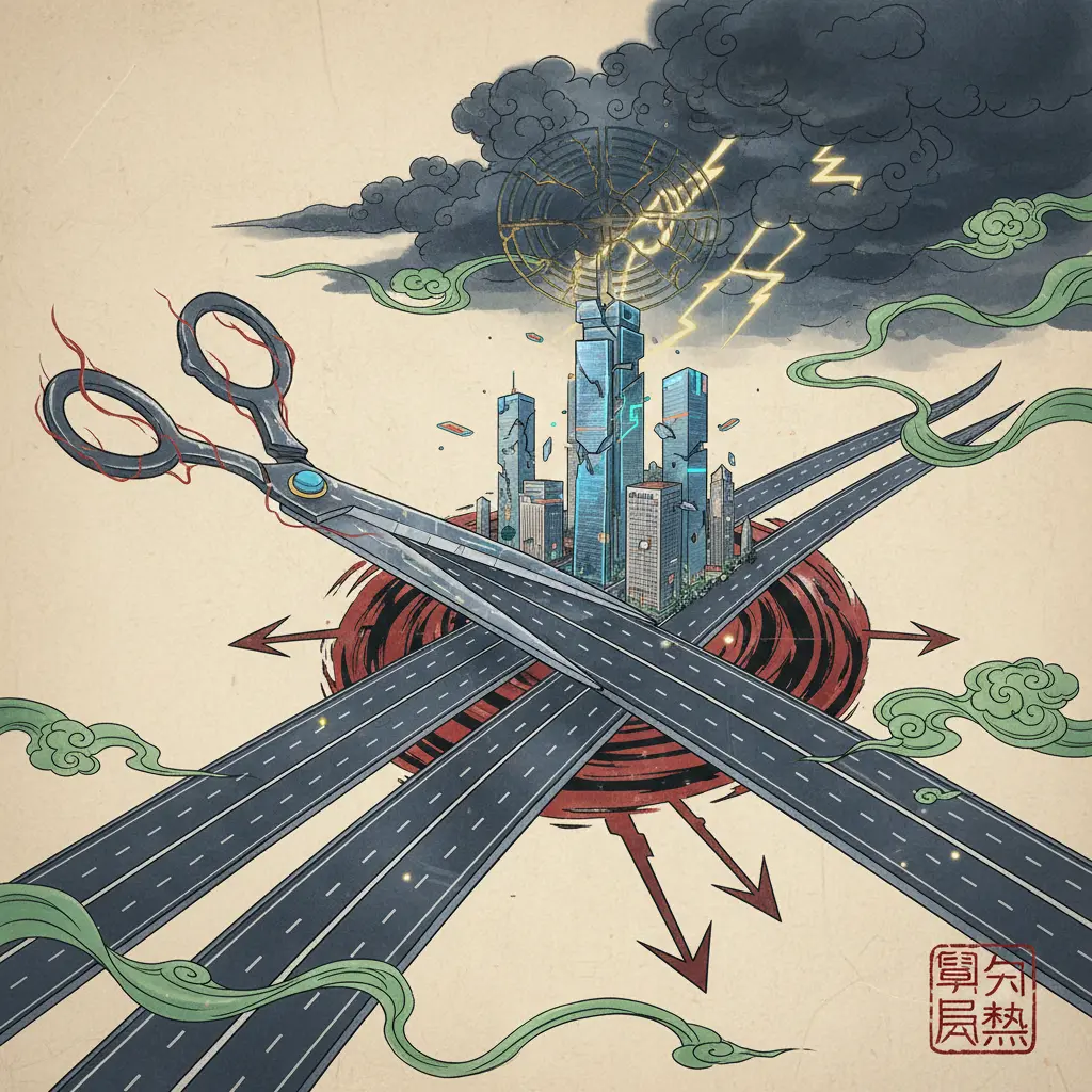 風水煞氣 - 剪刀煞