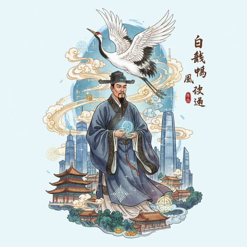 風水改運 - 白鶴鳴