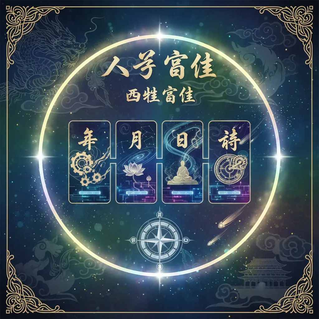 八字宮位 - 四柱宮位