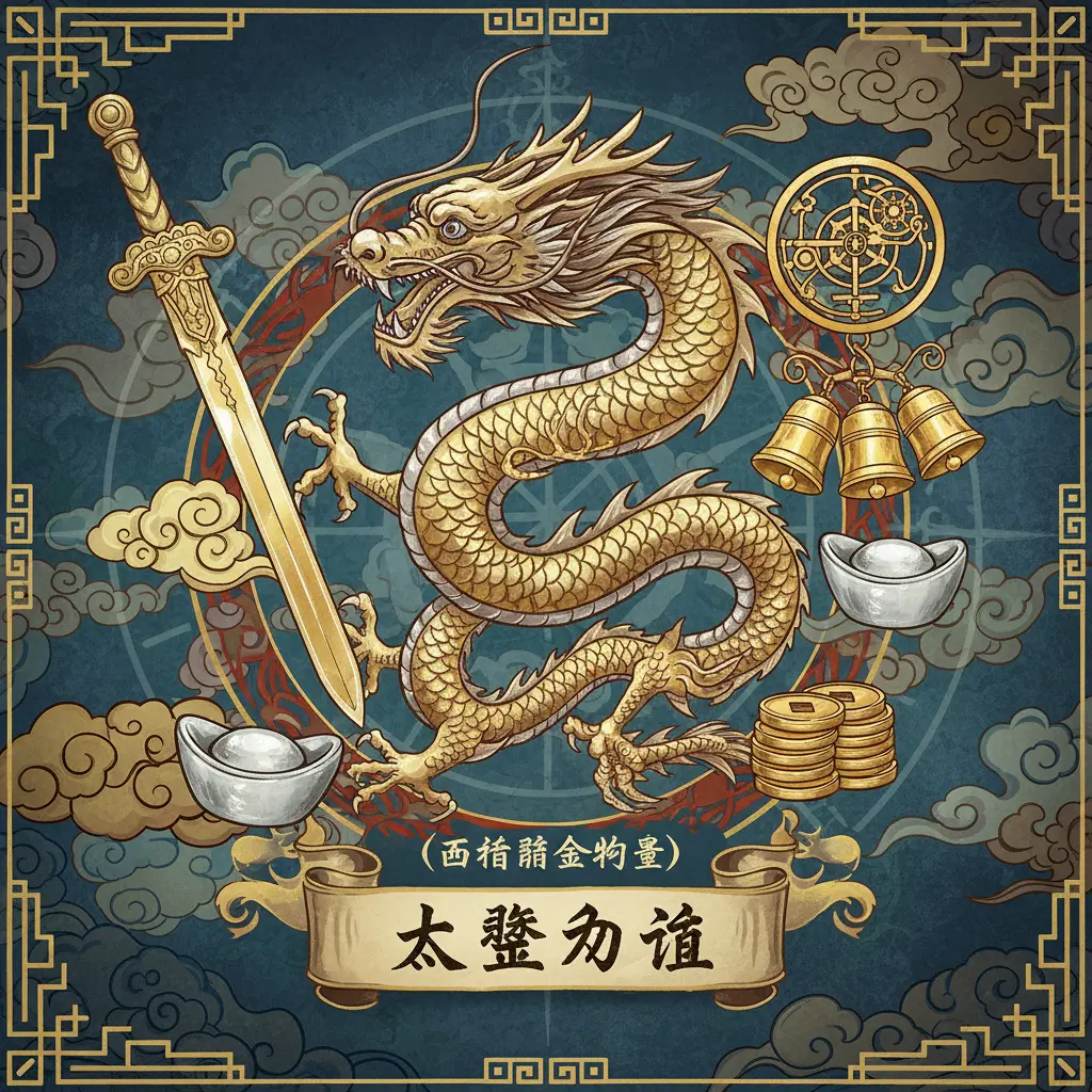 太歲方位 - 五行屬金物件