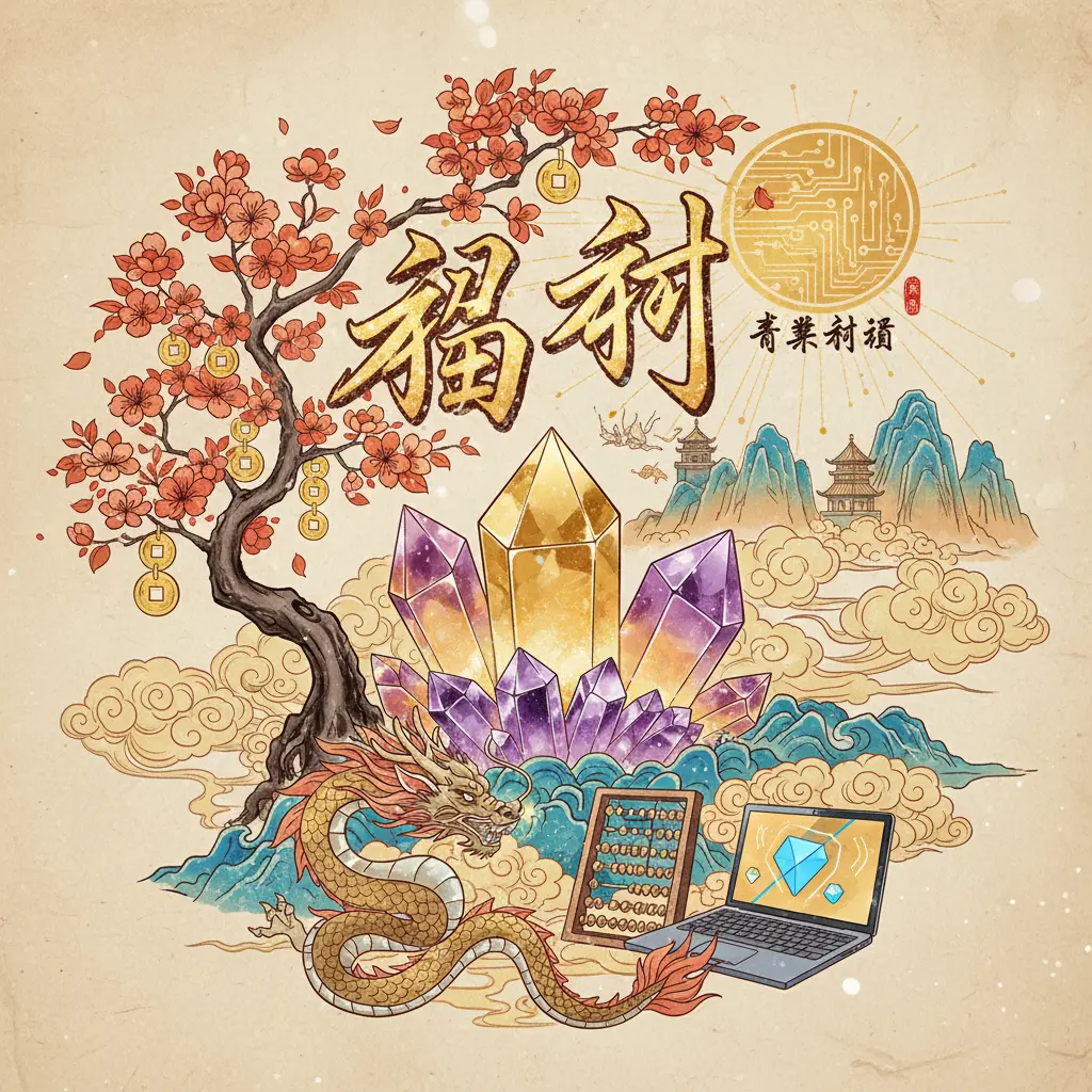 事業財運 - 招財水晶