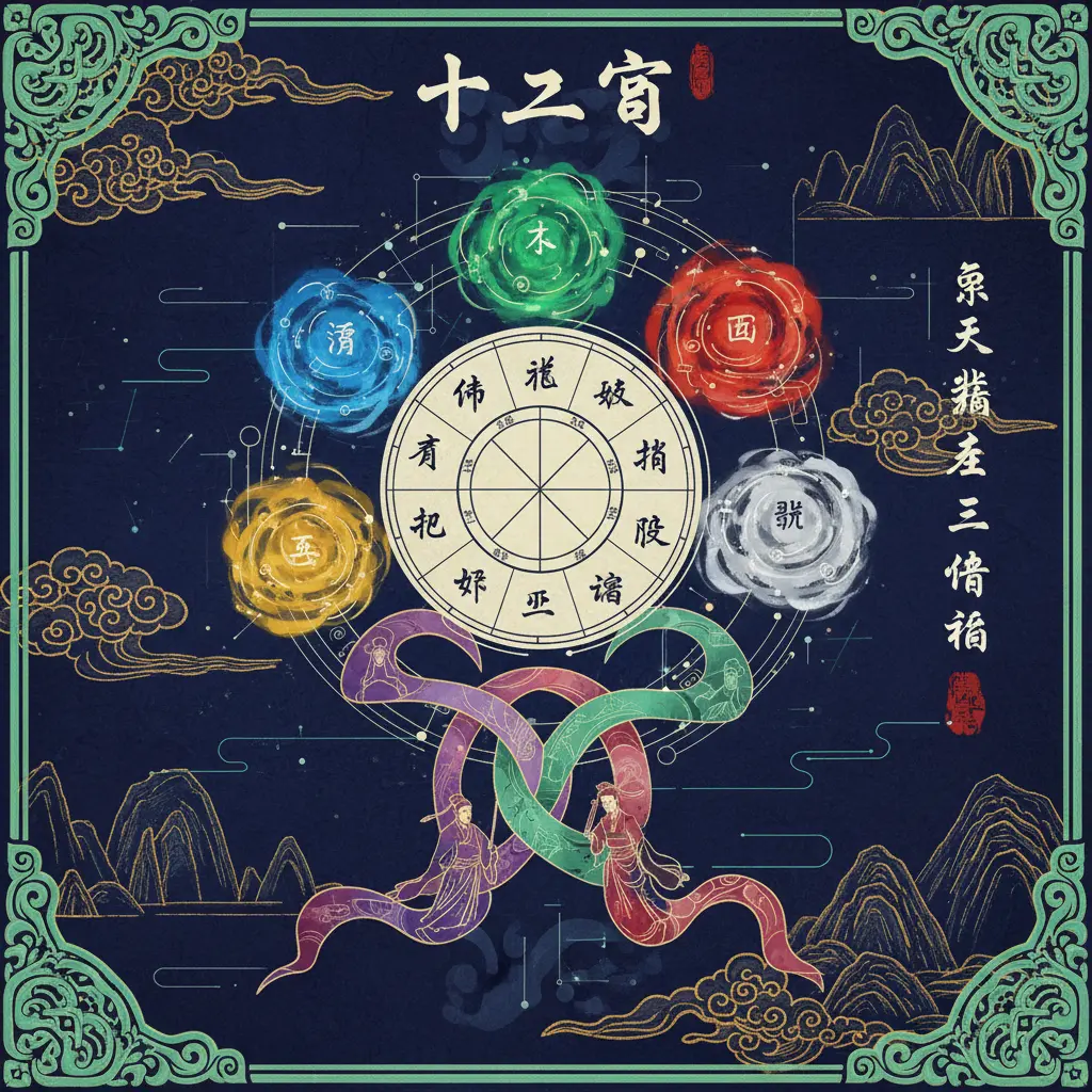 袁天罡五星三命指南 - 十二宮