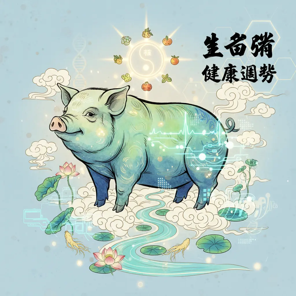 健康運勢 - 生肖豬