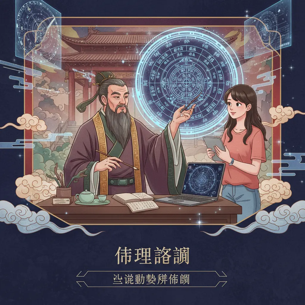 紫微鬥數排命盤 - 命理諮詢