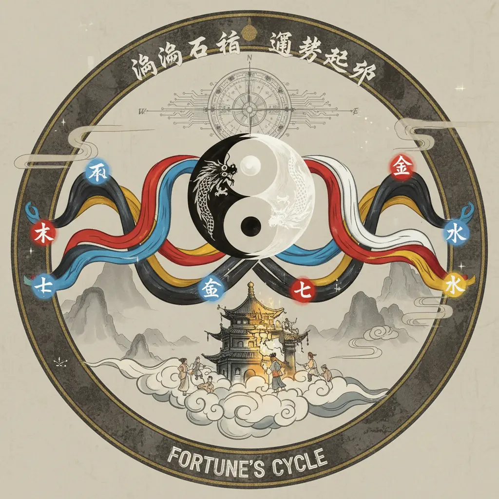 運勢起伏 - 陰陽五行