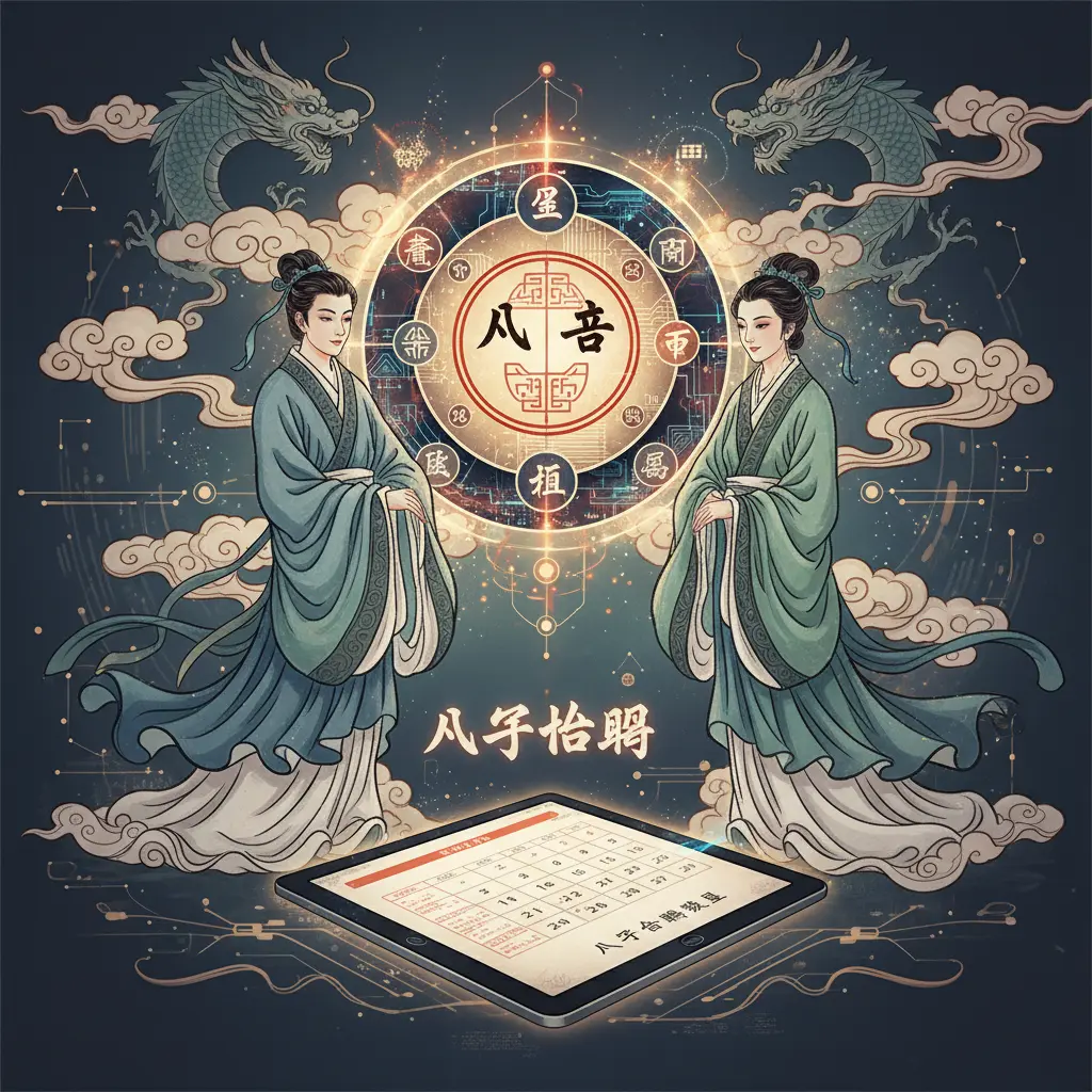 八字查詢 - 八字合盤