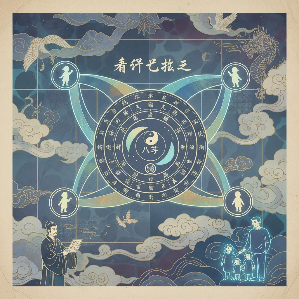 八字盤 - 八字看幾個孩子
