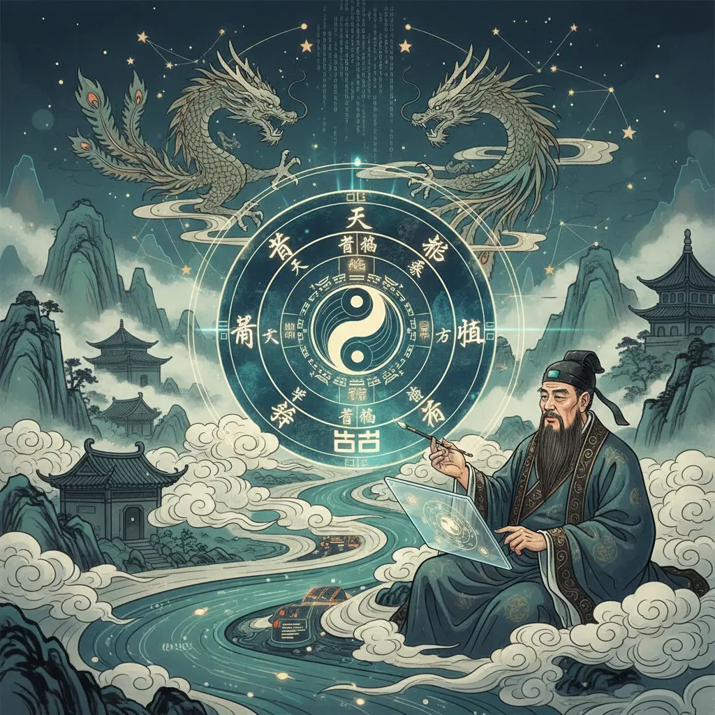 八字算命 - 八字排盤