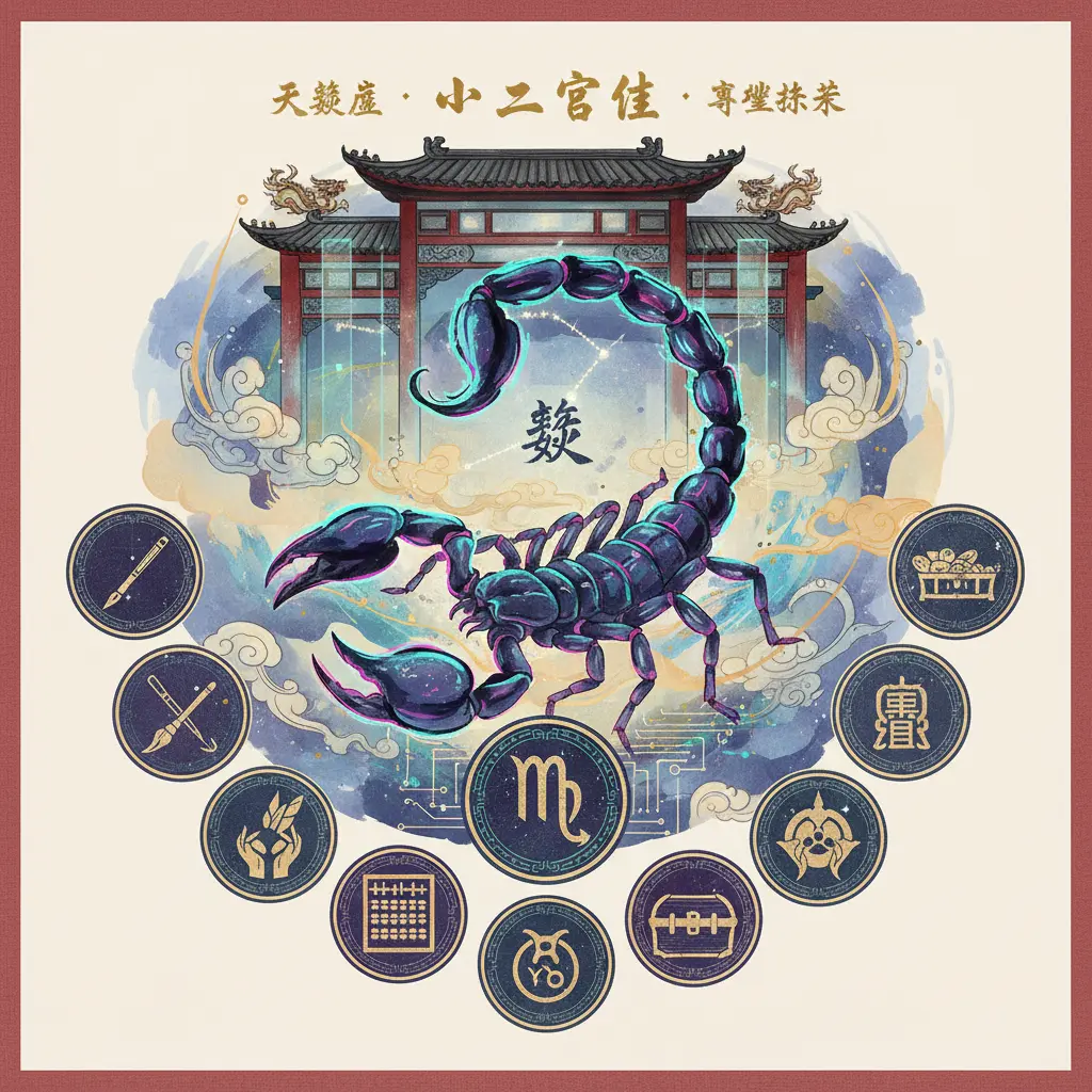 十二宮位 - 天蠍座