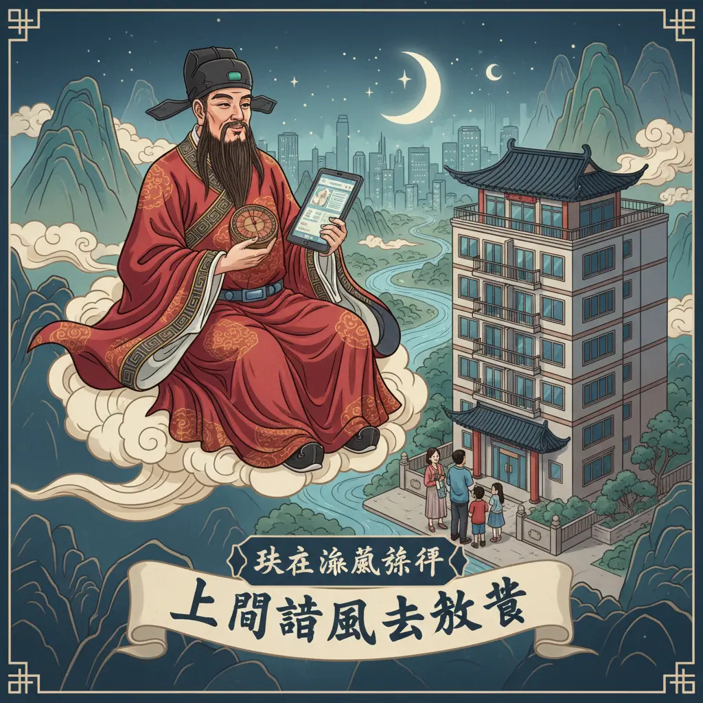 上門睇風水收費 - 朱在淵師傅