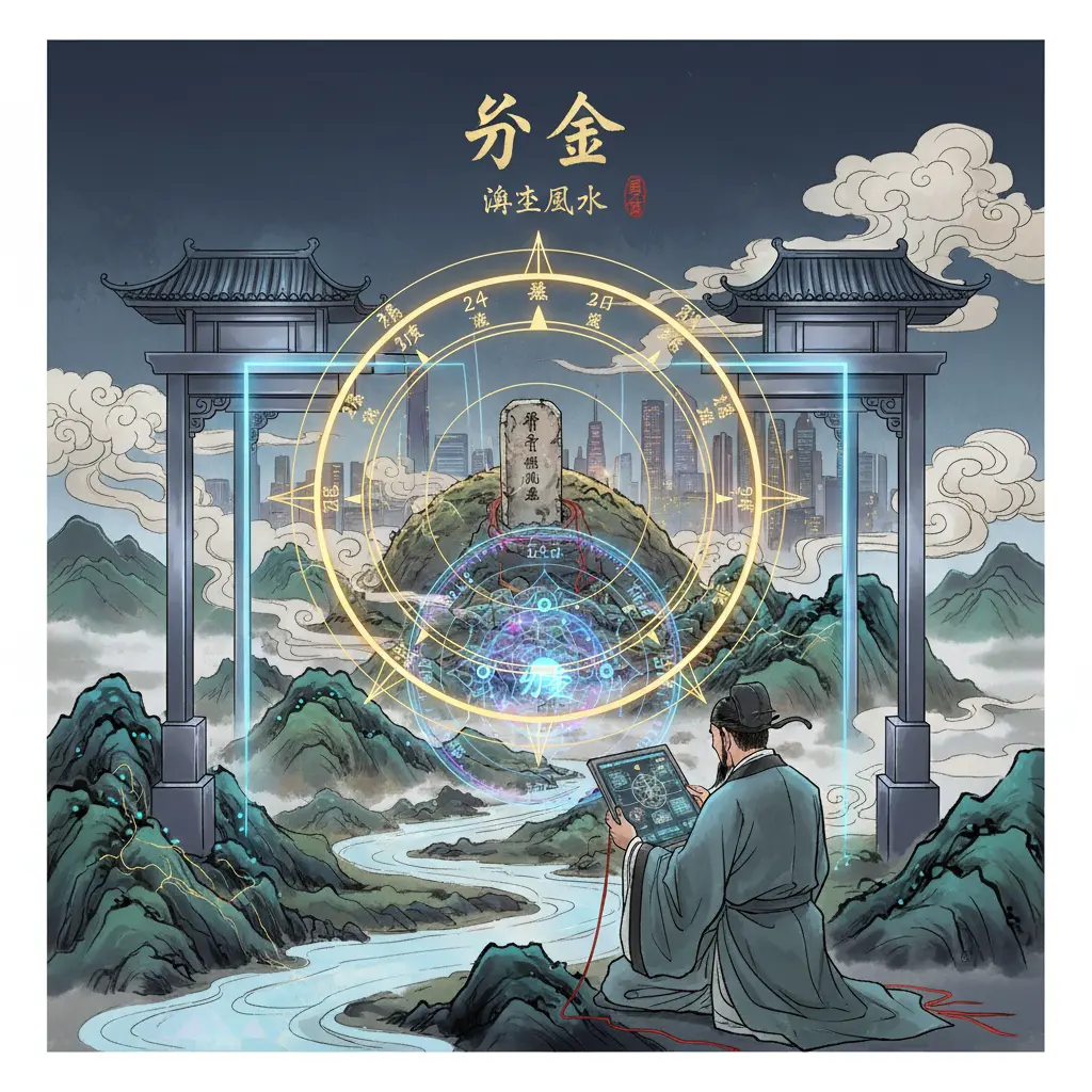 陰宅風水 - 分金