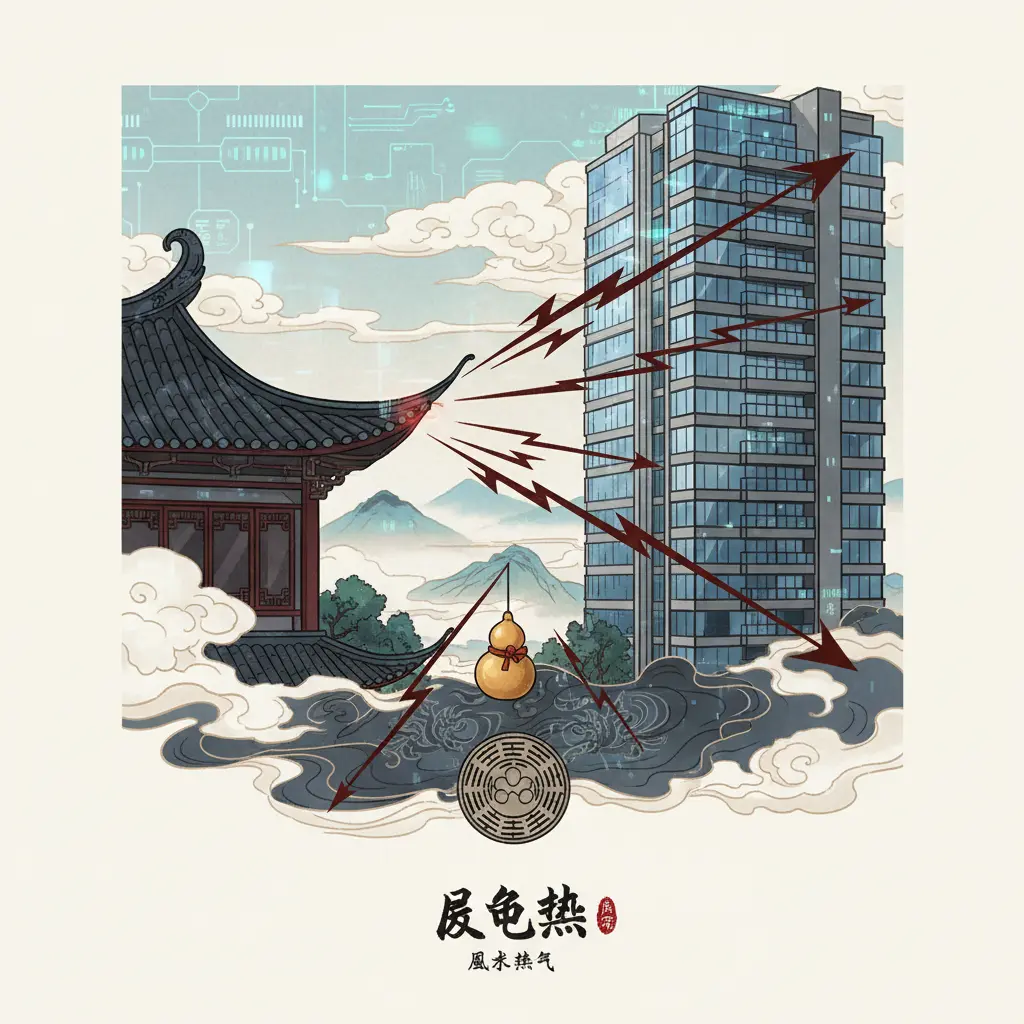 風水煞氣 - 屋角煞