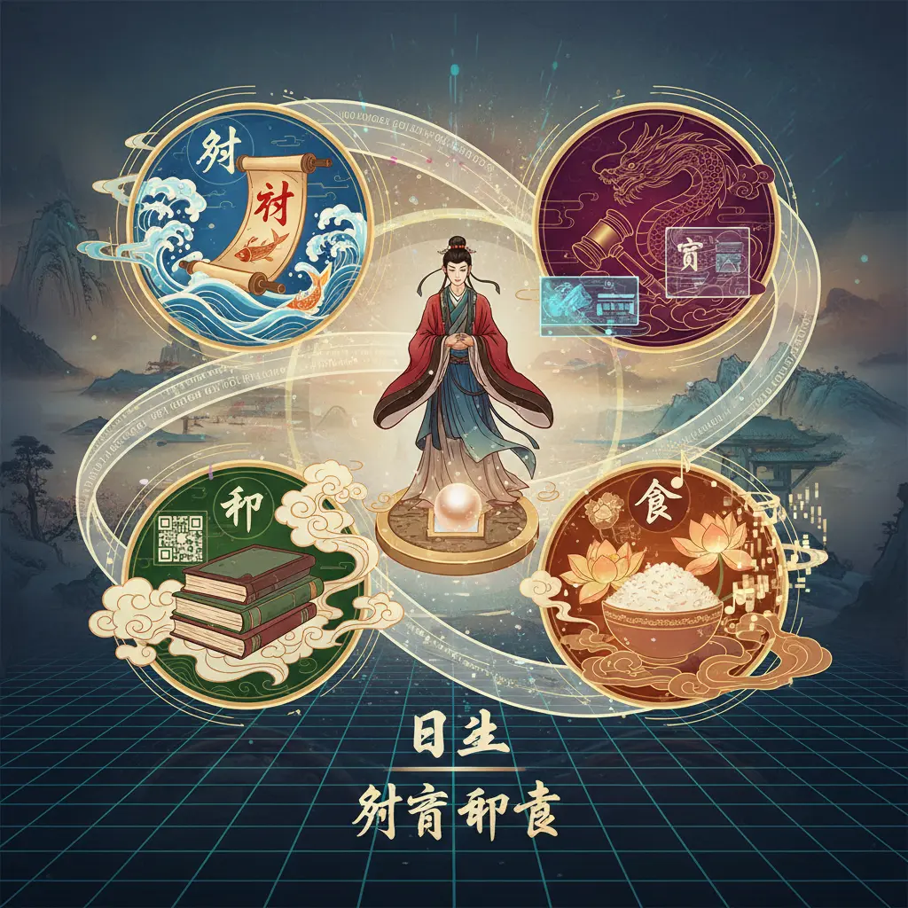 財官印食 - 日主