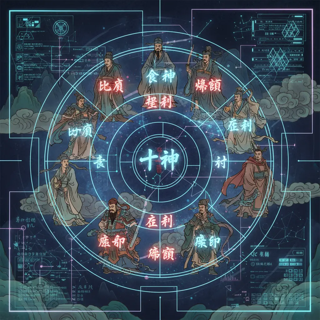 命理術語 - 十神