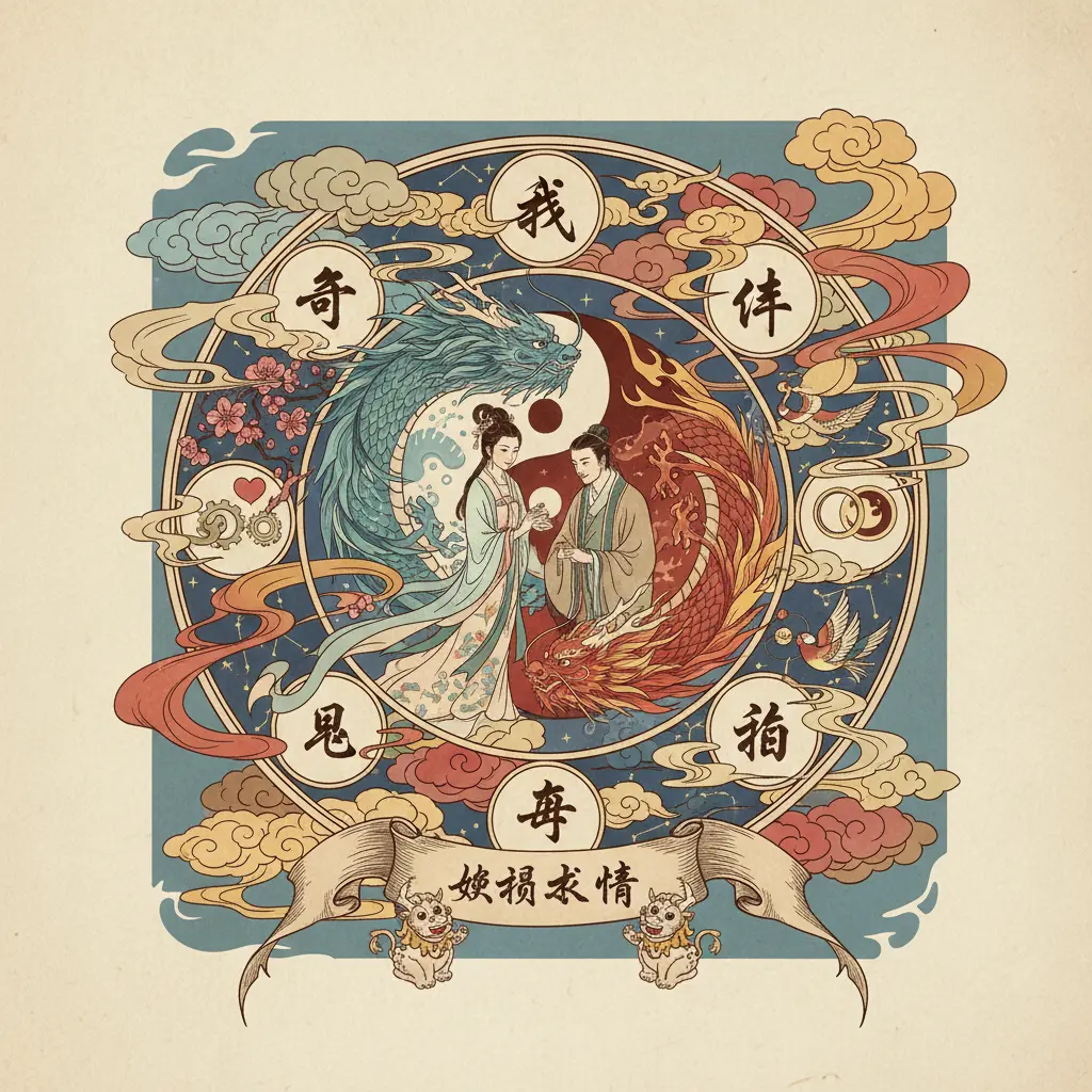 8字命盤 - 婚姻愛情