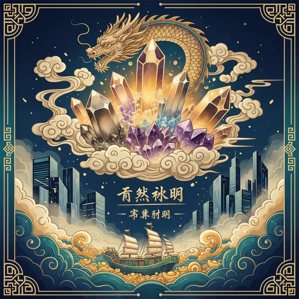 事業財運 - 天然水晶