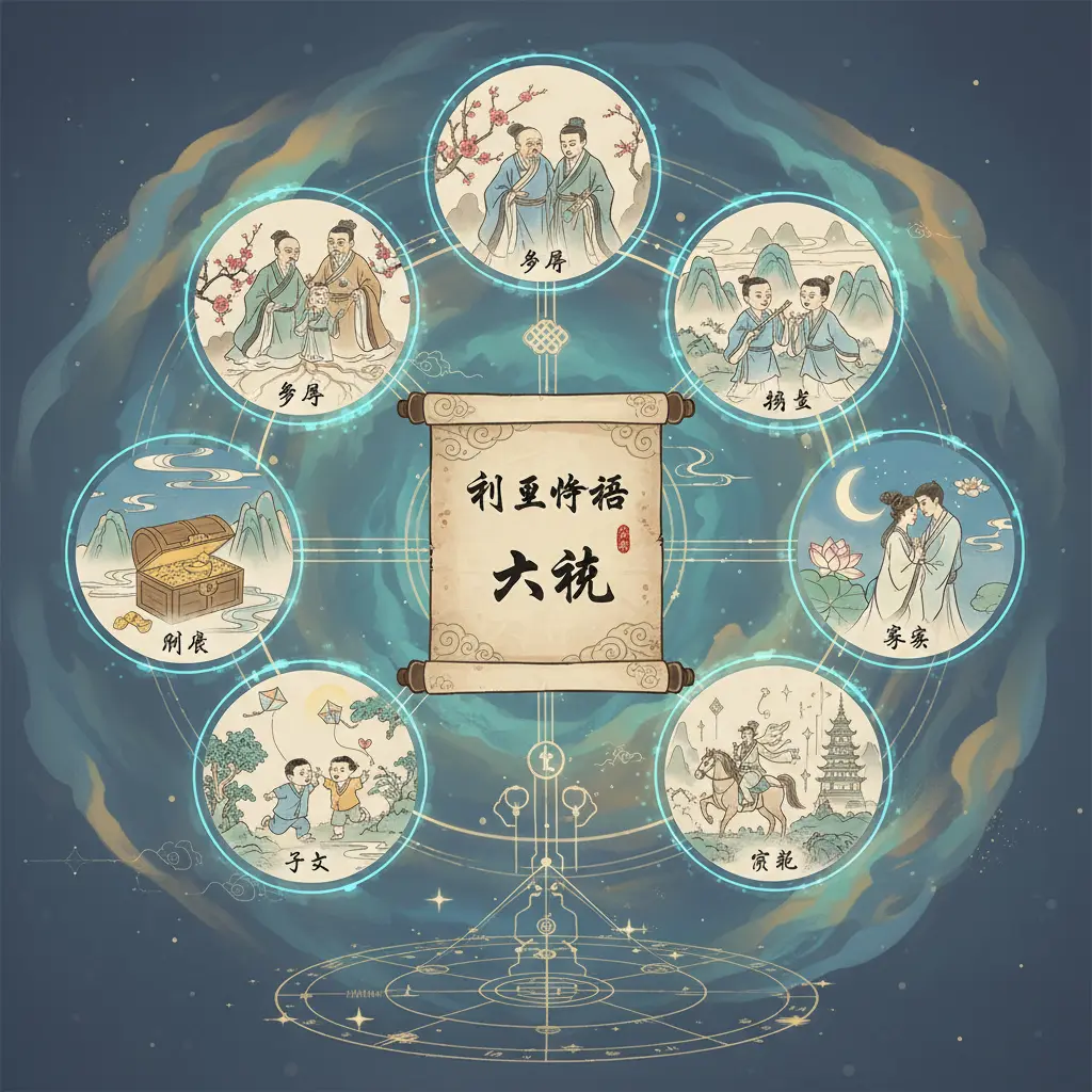 千里命稿 - 六親