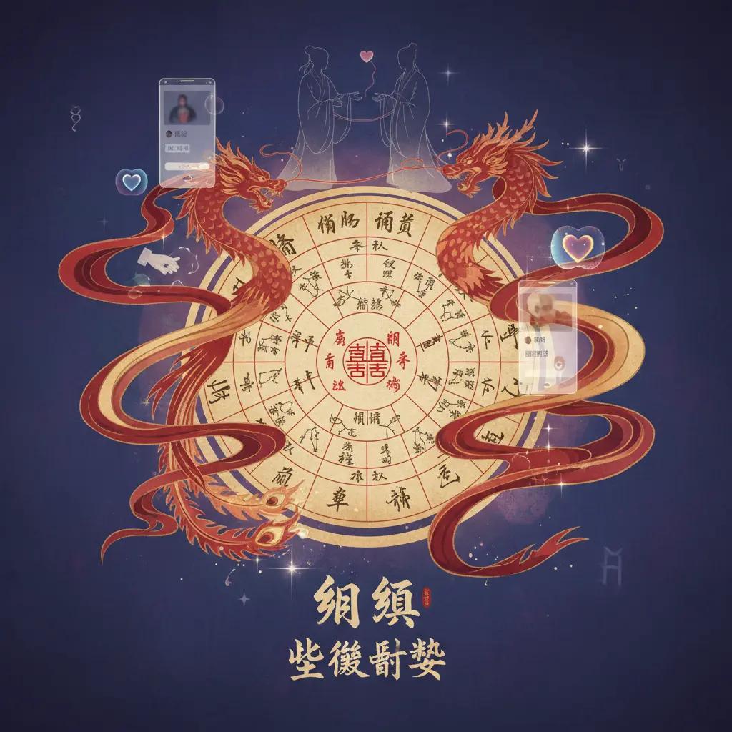 紫微鬥數排命盤 - 姻緣