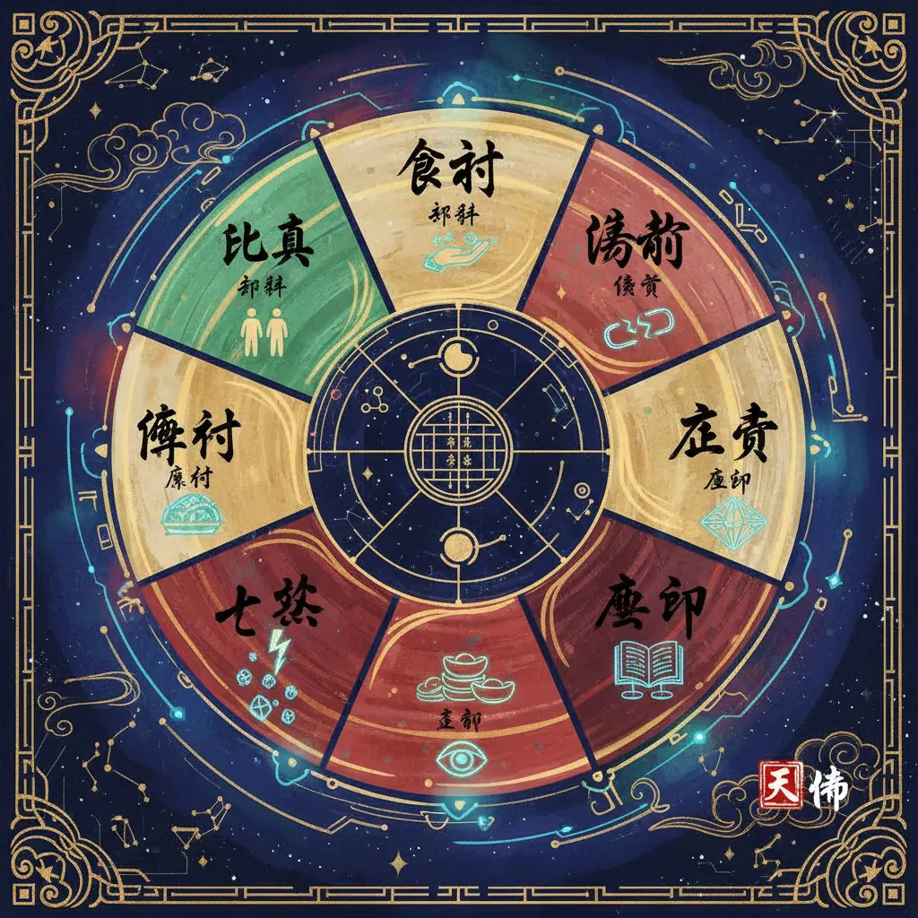 八字批命 - 十神