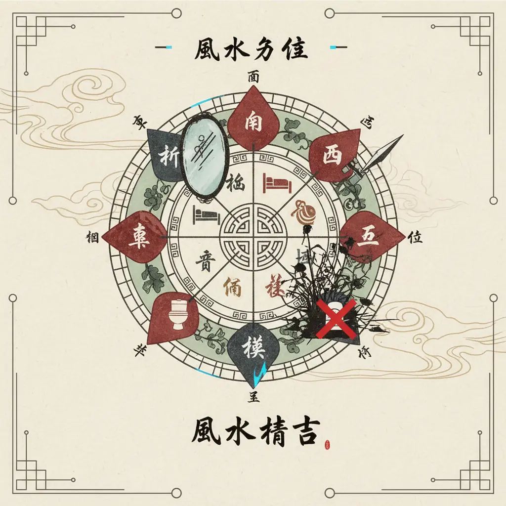 風水禁忌 - 風水方位