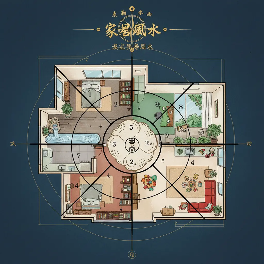 玄空飛星風水 - 家居風水