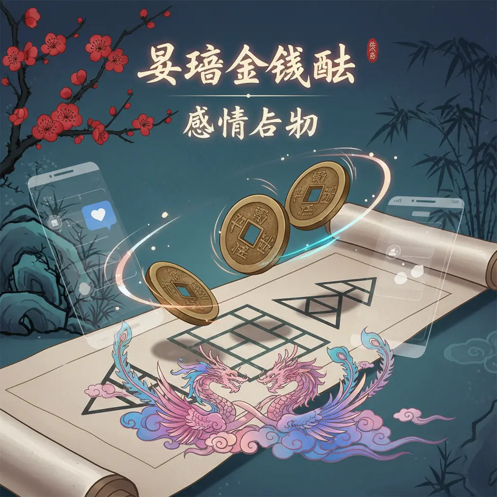 感情占卜 - 易經金錢卦