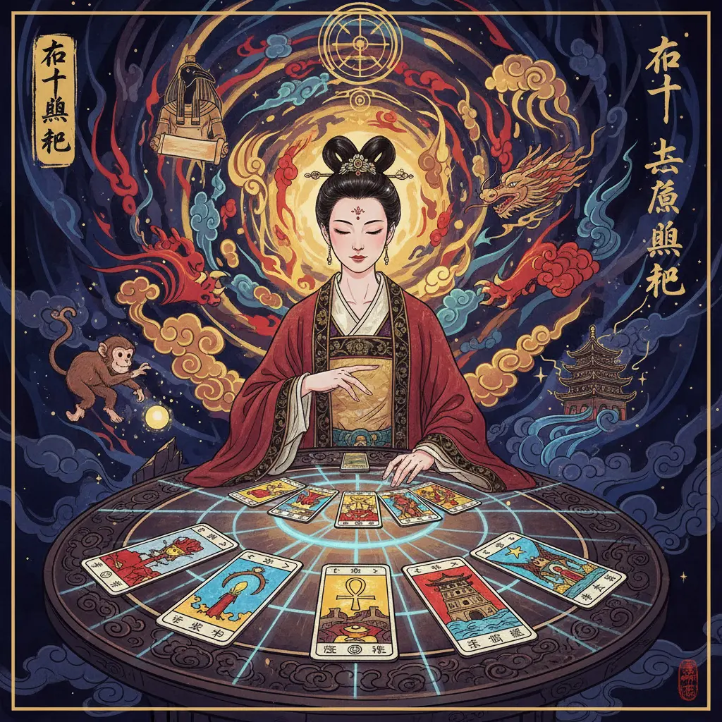 塔羅牌占卜 - 托特塔羅牌