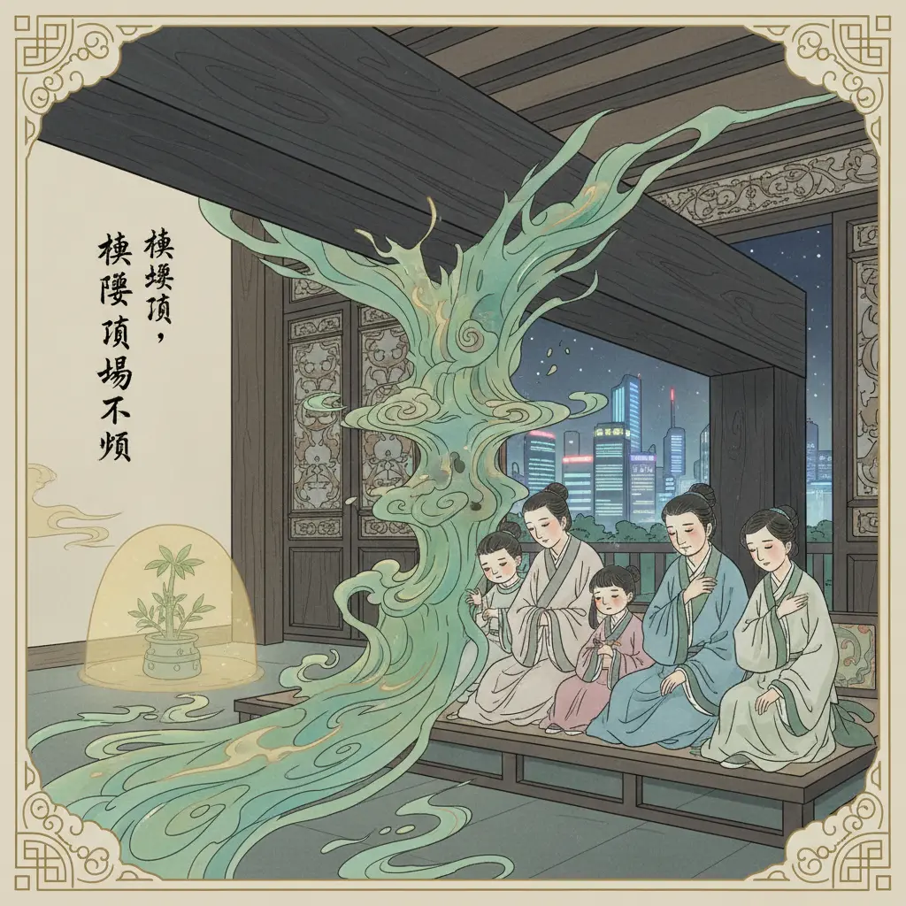 風水氣場 - 橫樑